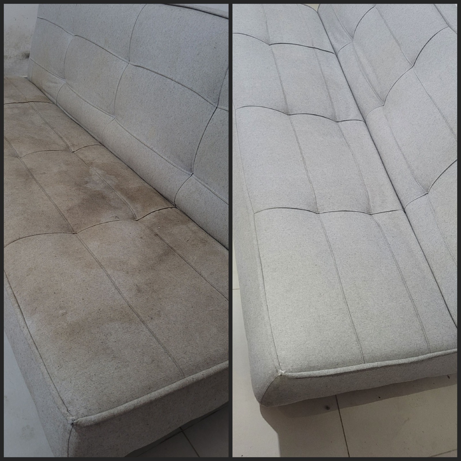 Resultado da higienização Higienify