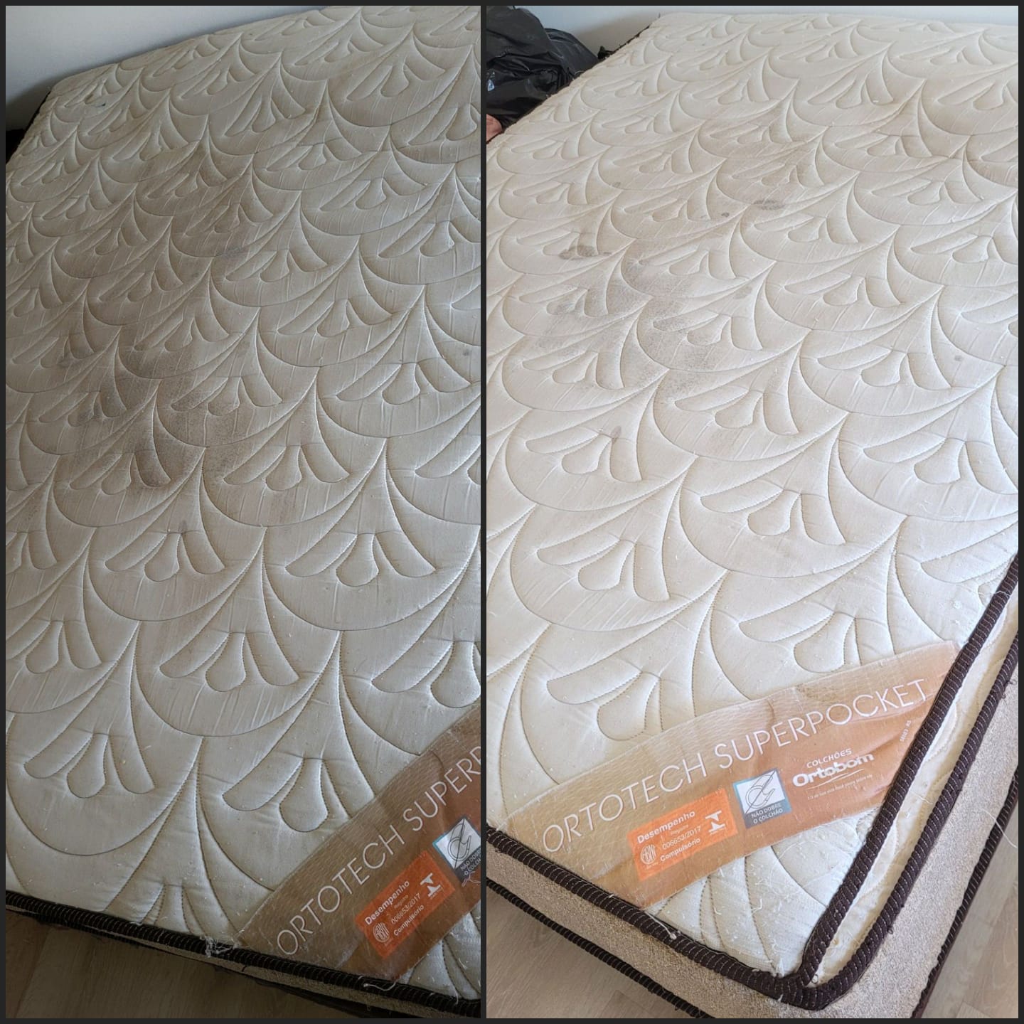 Antes e depois higienização 4